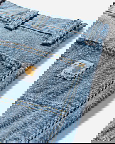 Džínsy Carhartt WIP OG Double Knee Pants Burst Washed Modrá | I035797 01UR, 4