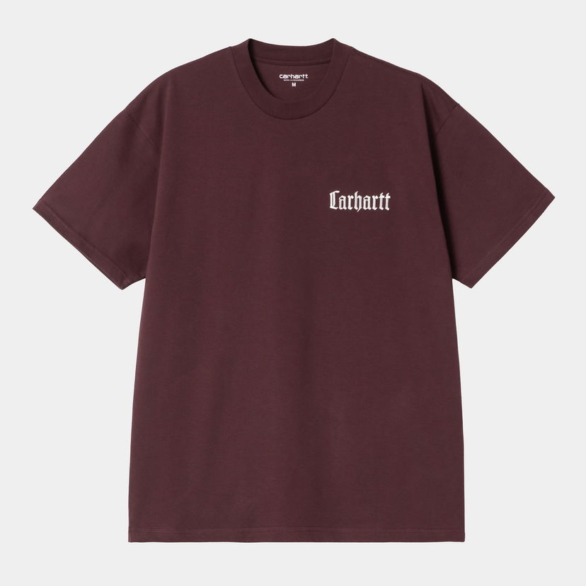 Tričko Carhartt WIP Carhartt WIP Schooling Short Sleeve T-Shirt Vínová | I035453_9