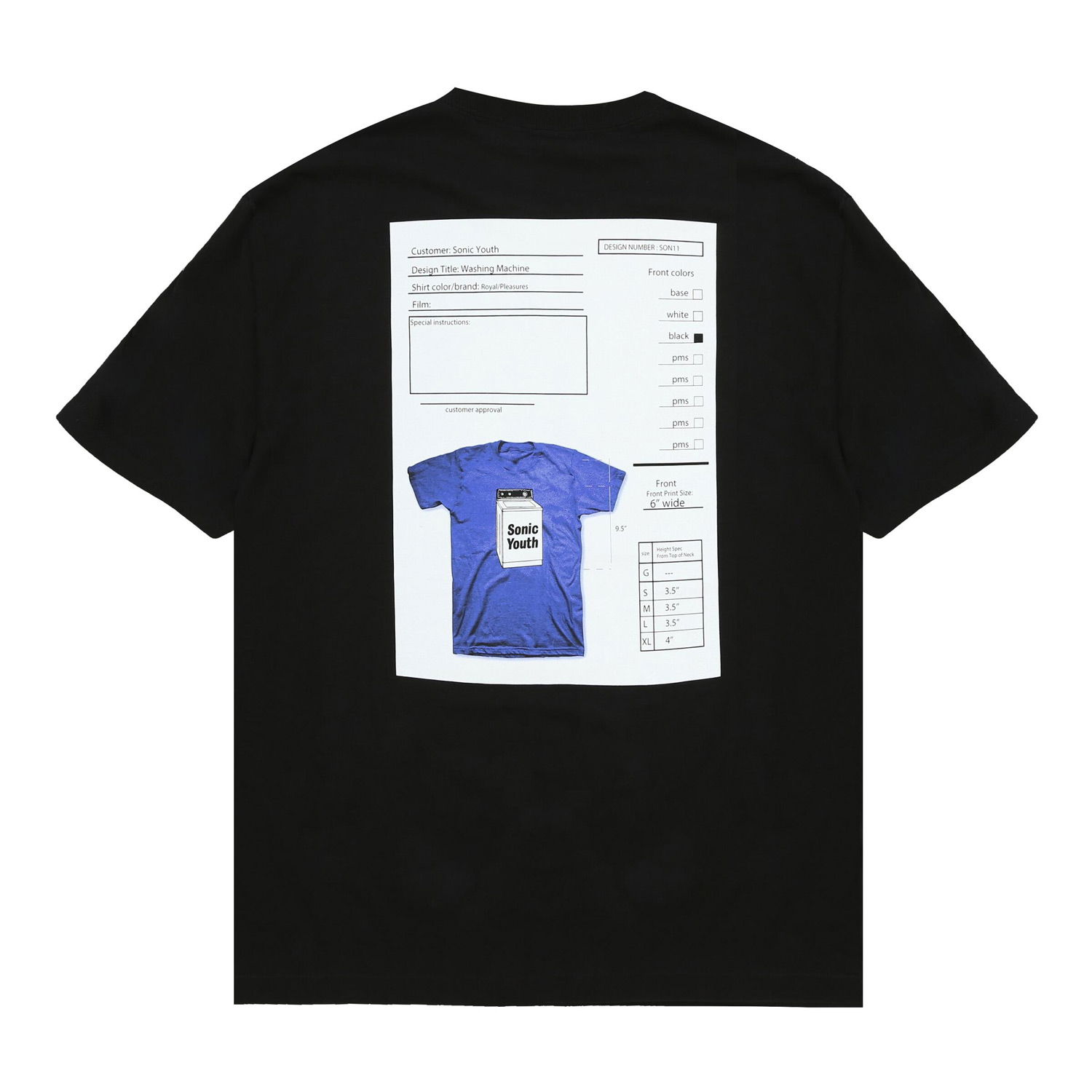 Techpack Tee Black