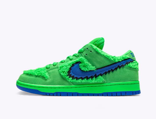 Skateboarding Nike SB Grateful Dead x Dunk Low SB "Green Bear" Zelené | CJ5378-300