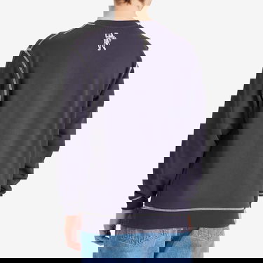 Sveter BILLIONAIRE BOYS CLUB Men's Small Arch Logo Contrast Stitch Sweatshirt, Size Large Navy | BC24211-NVY, 3