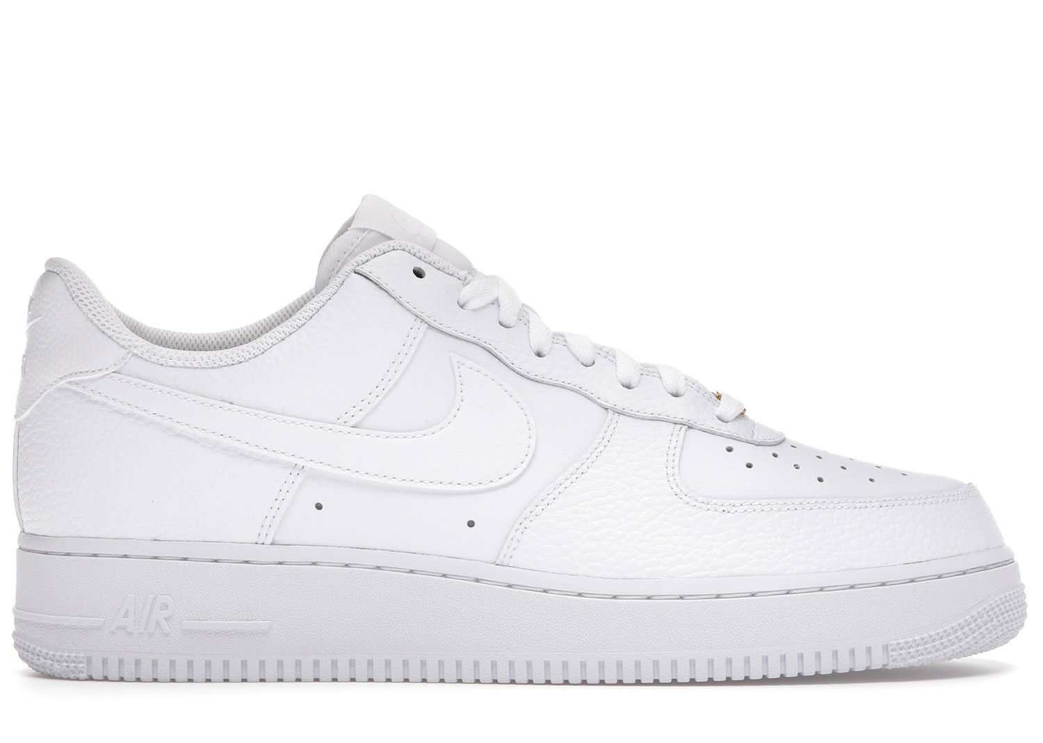 Tenisky a topánky Nike Air Force 1 Low Triple White Tumbled Leather Biela | CZ0326-101, 0