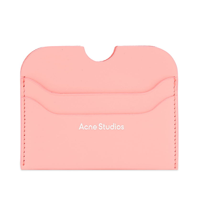 Peňaženka Acne Studios Elmas Logo Card Holder Ružová | CG0234-CJG