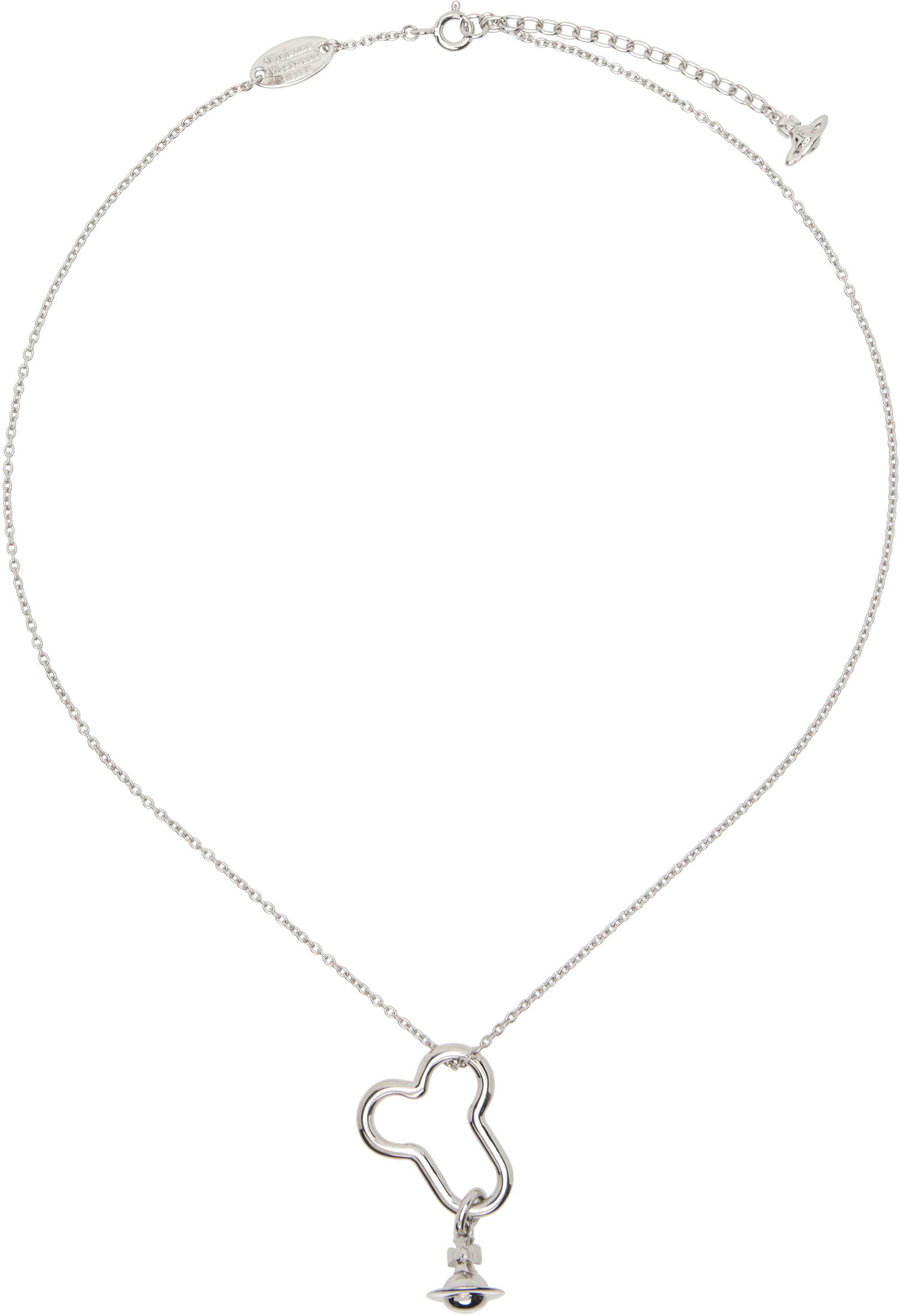 Náhrdelník Vivienne Westwood Vivienne Westwood Karla Pendant Necklace Metalická | 630203FL-01P019-, 0