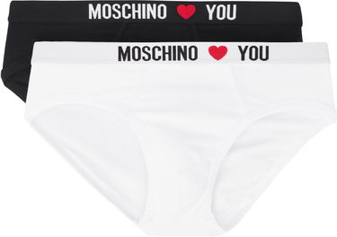 Nohavičky Moschino Moschino 'My Valentine' Two-Pack Briefs Biela | 251V11310 4402 1555, 0