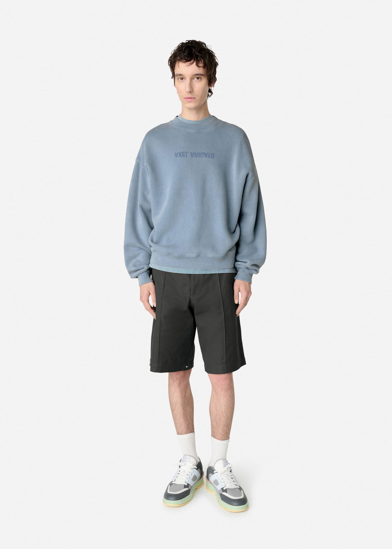 Washed Blue Sweatshirt