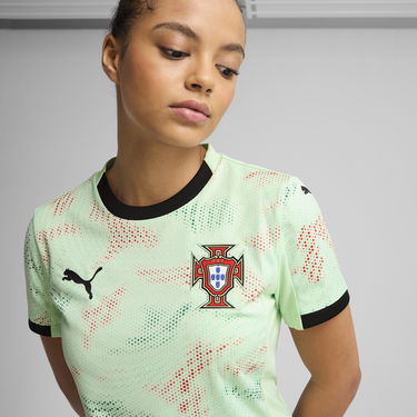 Dres Puma Portugal Women's 2025 Away T-Shirt Zelené | 779211_05, 4
