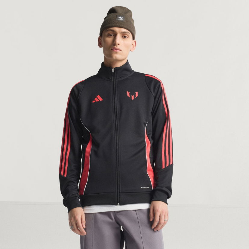 Bunda adidas Performance Messi Track Jacket Čierna | JY9519