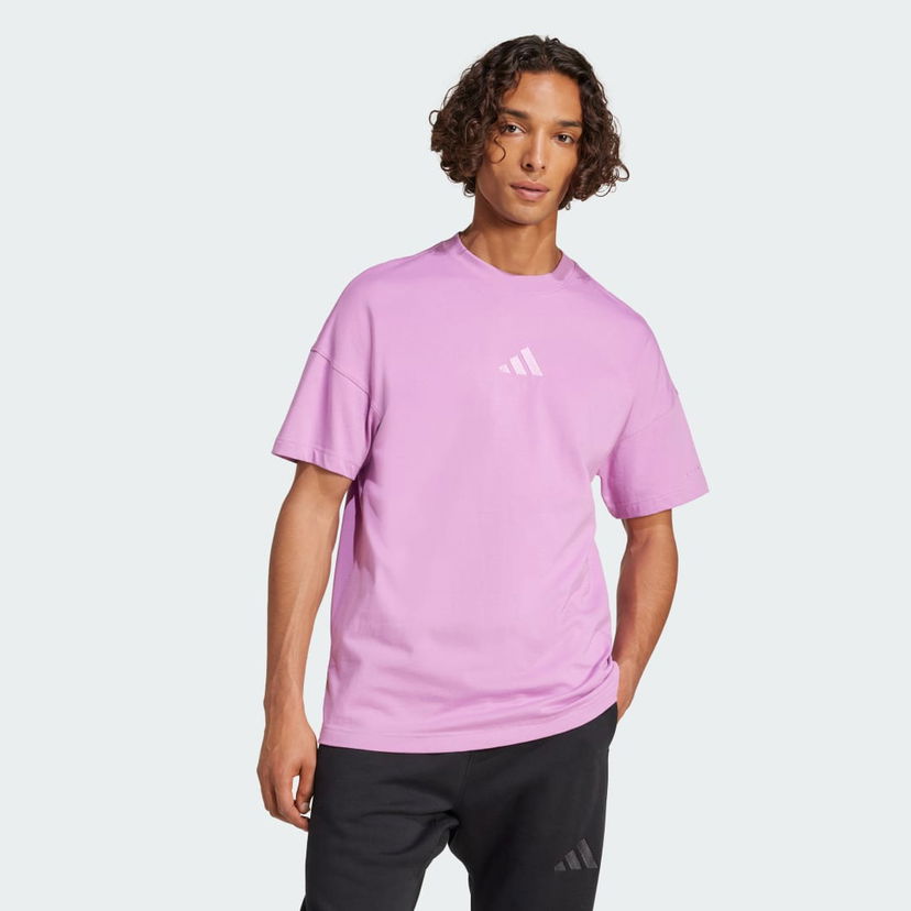 Tričko adidas Performance ALL SZN Tee Fialová | IY4149