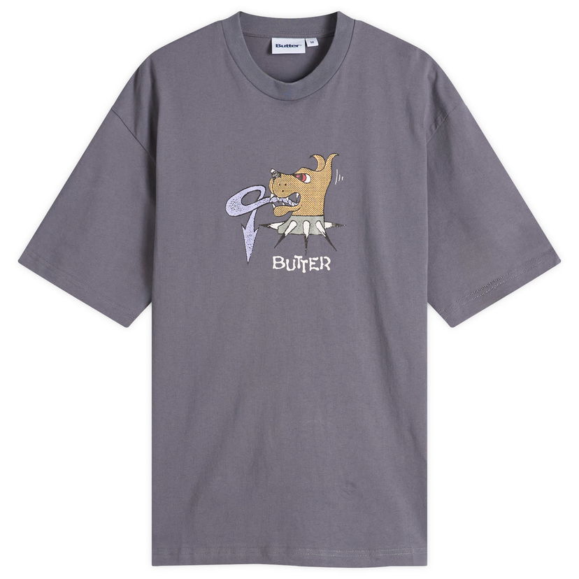 Tričko Butter Goods Canine Graphic Tee Šedá | BG253105-ANC