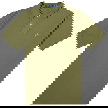 Polo tričko Polo by Ralph Lauren Custom Fit Polo Shirt Zelené | 710680784351, 0