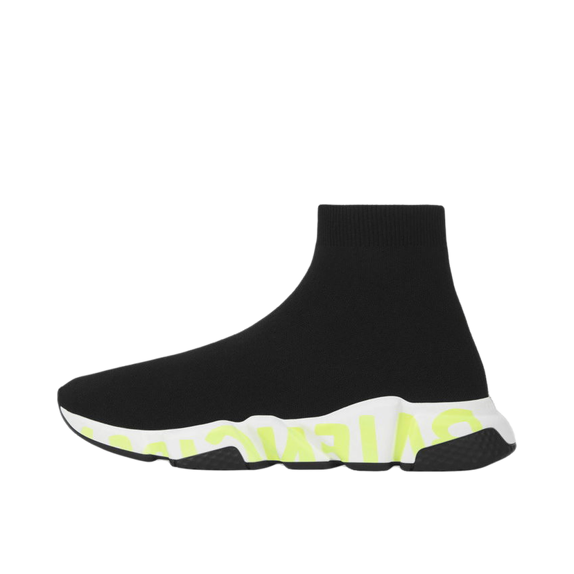 Tenisky a topánky Balenciaga Speed Black Fluo Green Čierna | 605972W05GY1935