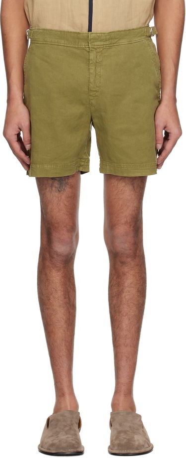 Plavky Orlebar Brown Orlebar Brown Bulldog Garment Dye Shorts Zelené | 280314, 0