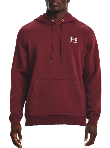 Mikina Under Armour Hoodie Essential Fleece Červená | 1373880-690