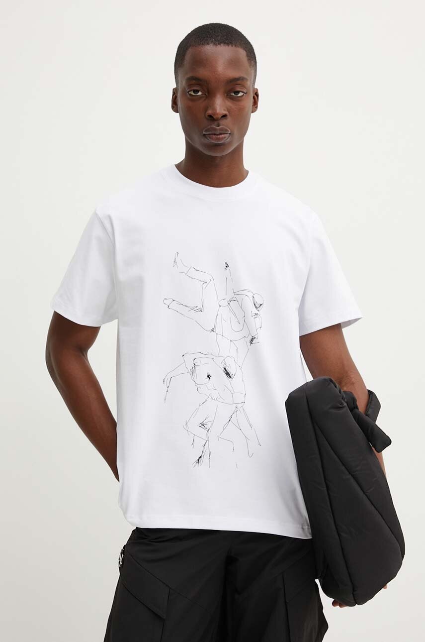 Tričko HELIOT EMIL Graphic T-Shirt Biela | PREAW24.M.09.125, 1