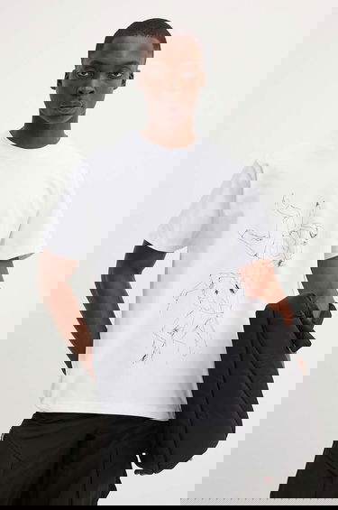 Tričko HELIOT EMIL Graphic T-Shirt Biela | PREAW24.M.09.125, 1