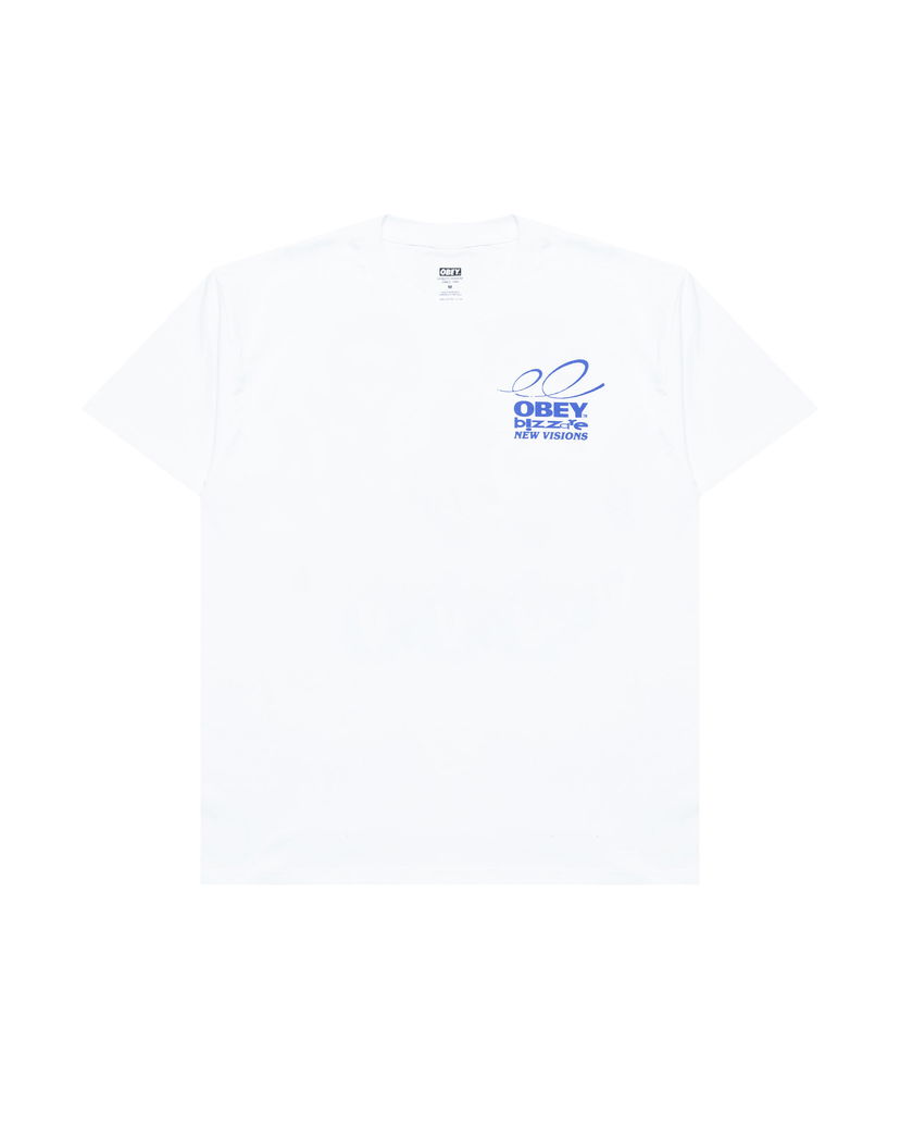 Tričko OBEY Obey Bizarre New Visions T-Shirt Biela | 165264057-WHT