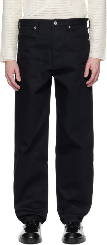 Džínsy Jil Sander Jil Sander Regular Fit Jeans Čierna | J23KA0101_J45288, 0
