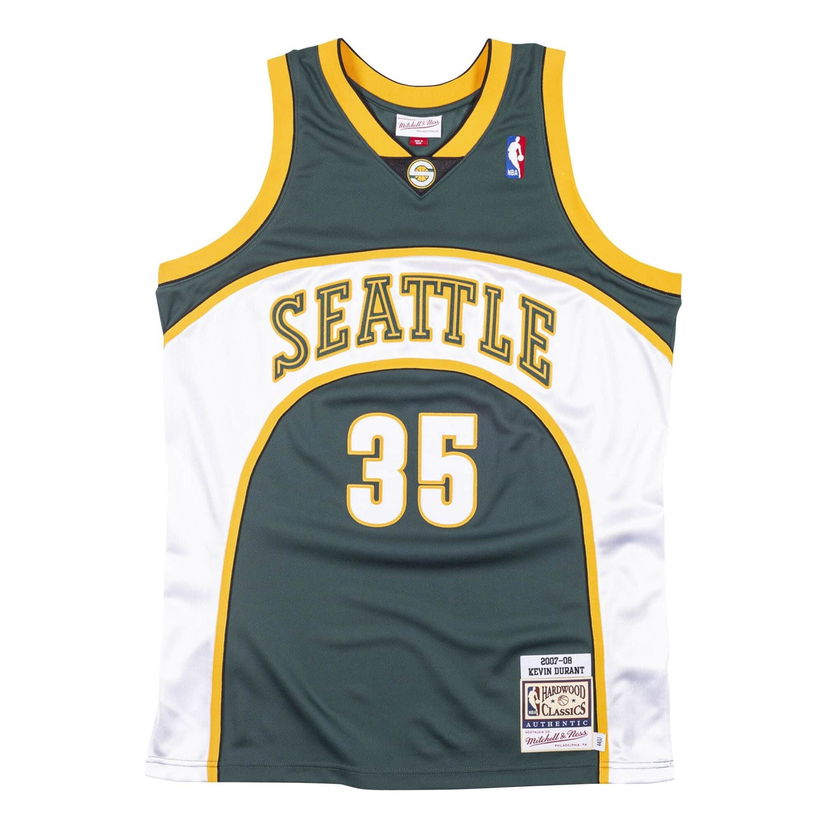Dres Mitchell & Ness NBA Seattle SuperSonics 2007-08 Kevin Durant Road Jersey Zelené | AJY4GS18105-SSUDKGN07KDU