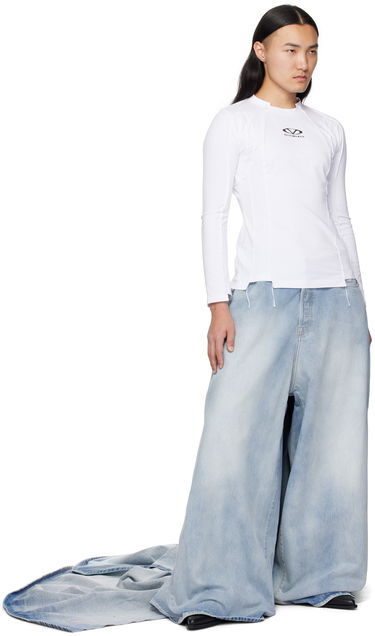 Džínsy VETEMENTS Vetements Train Jeans Modrá | UA66PA500L, 3