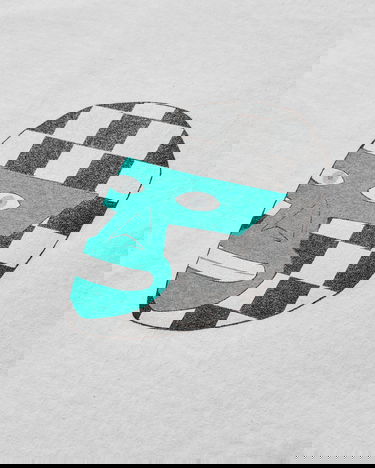 Tričko WACKO MARIA Checkered Mask Graphic T-Shirt Biela | 24FW-WMT-TEE03 WHITE, 4