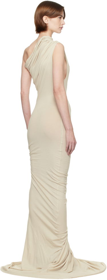 Šaty Entire Studios Pillar Maxi Dress Biela | ES2521ST, 2