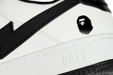 Tenisky a topánky BAPE Bape Sta OS #2 White/Black Biela | 1K20-191-314-BLK, 4
