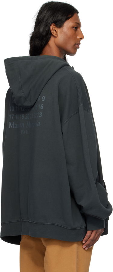 Mikina Maison Margiela Maison Margiela Numeric Zip-Up Hoodie Zelené | S50HG0049 M25017, 2