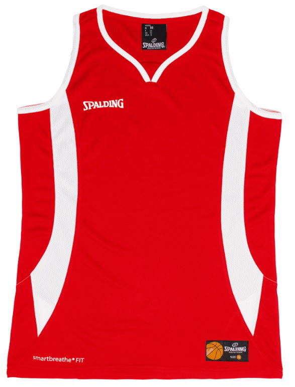Tielko Spalding Spalding Jam Tank Top Červená | 40221002-redwhite, 0