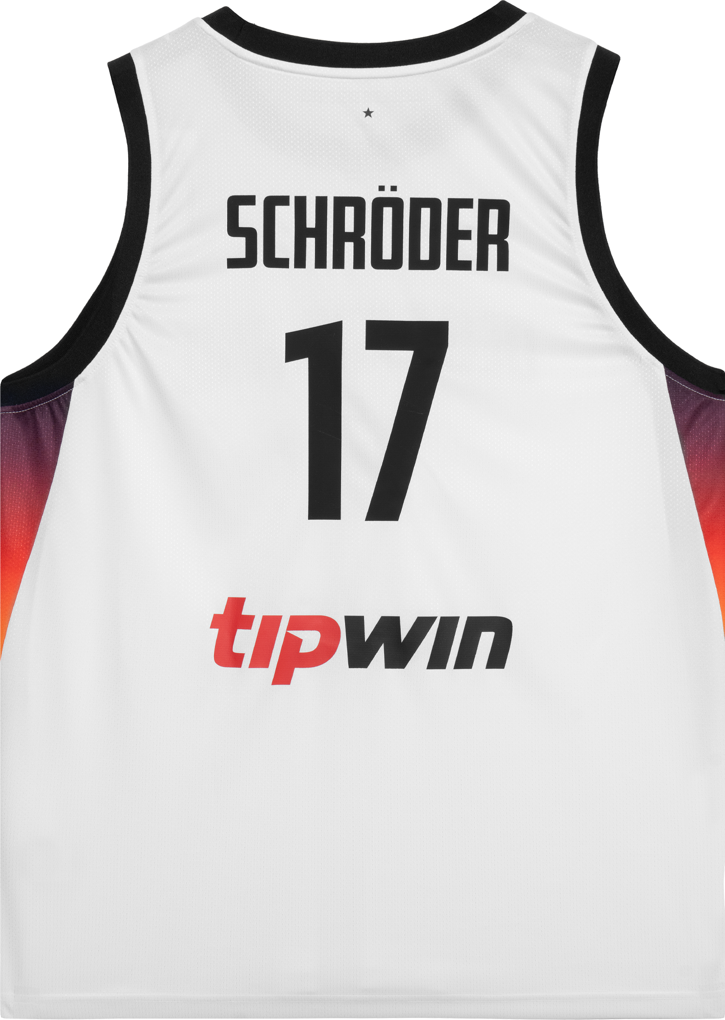 Dres Peak Deutschland DBB Dennis Schröder Basketball Jersey 2025 Biela | 25061ds-white, 1
