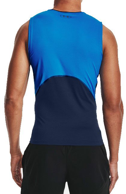 Tielko Under Armour HG Rush 2.0 Compression Sleeveless Top Modrá | 1358232-436, 1