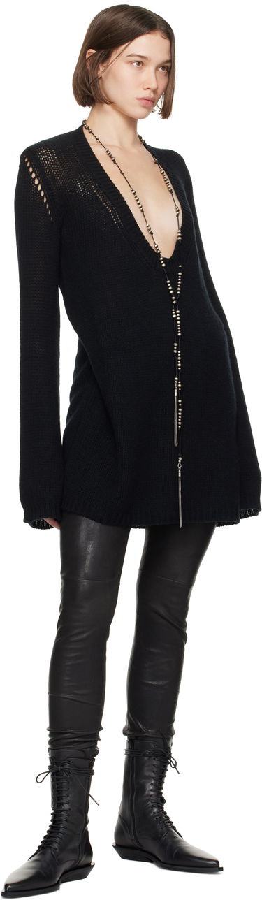 Náhrdelník Ann Demeulemeester Carolina Black Tunic Sweater Čierna | 2202-W-KN56-FA216-099, 3