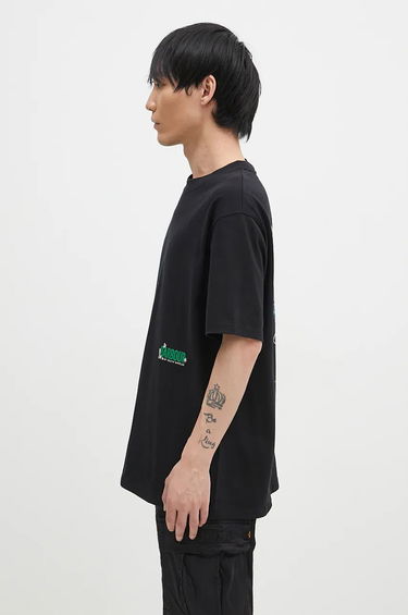 Tričko Barbour Leonard Graphic T-Shirt With Print Čierna | MTS1353, 1