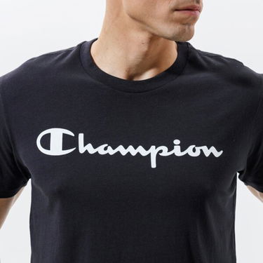 Tričko Champion Crewneck Tee Čierna | 216957KK001, 3