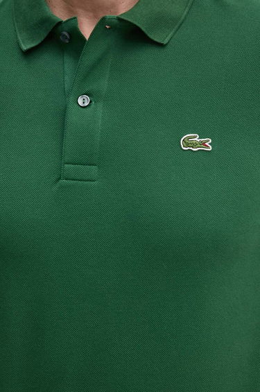 Polo tričko Lacoste Long Sleeve Polo Zelené | PH4013, 4
