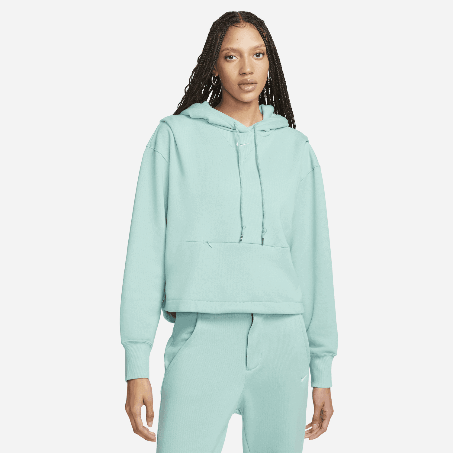 Mikina Nike Sportswear Modern Fleece Hoodie Tyrkysová | DV7806-309, 0