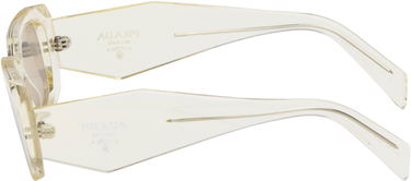 Slnečné okuliare Prada Symbole Chunky Rectangular Frame Sunglasses Žltá | 0PR 17WS 8056262360224, 2