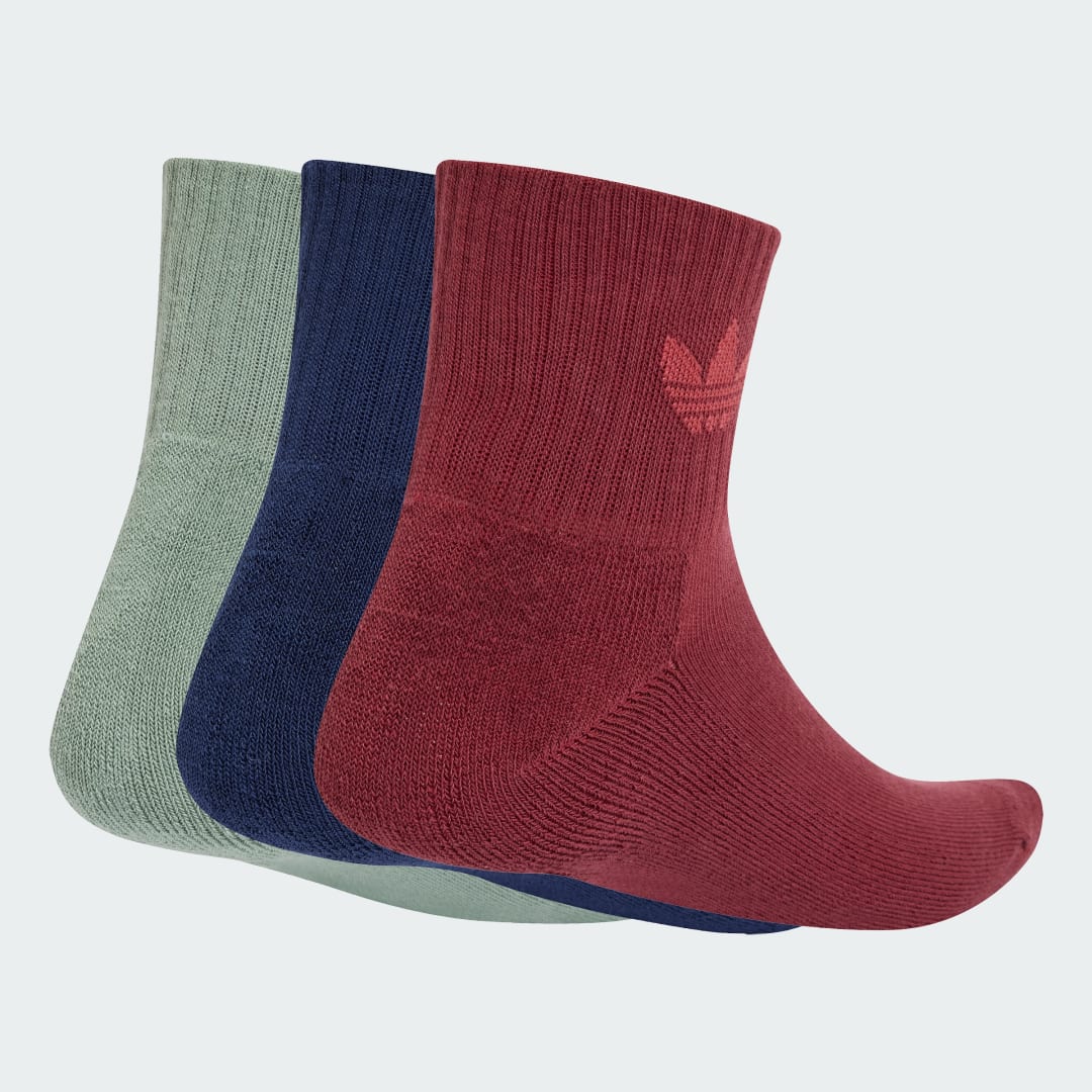 Mid-Cut Crew Socks (3 Pairs)