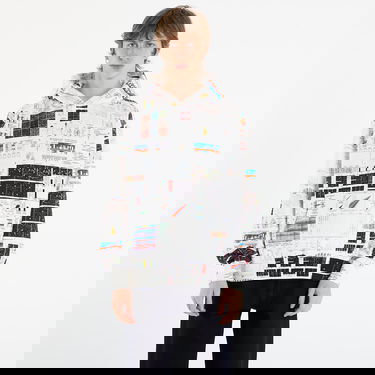 Mikina Pleasures Textbook Hoodie Rôznofarebný | P25F023-MULTI, 0