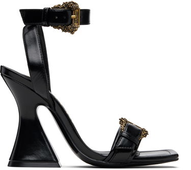Tenisky a topánky Versace Baroque Buckle Kristen Heeled Sandals Čierna | E79VA3S36_EZSC35, 0