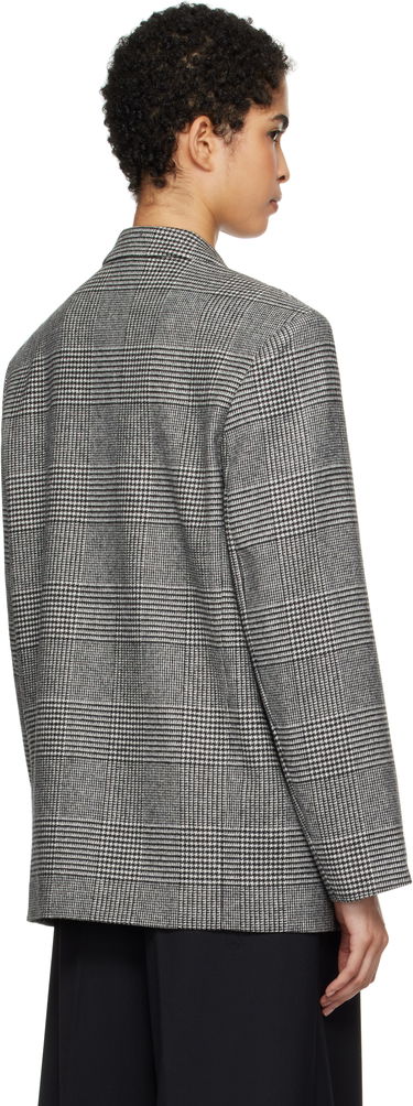 Bunda Anine Bing Quinn Houndstooth Blazer Čierna | A-01-2008-MTL37, 2