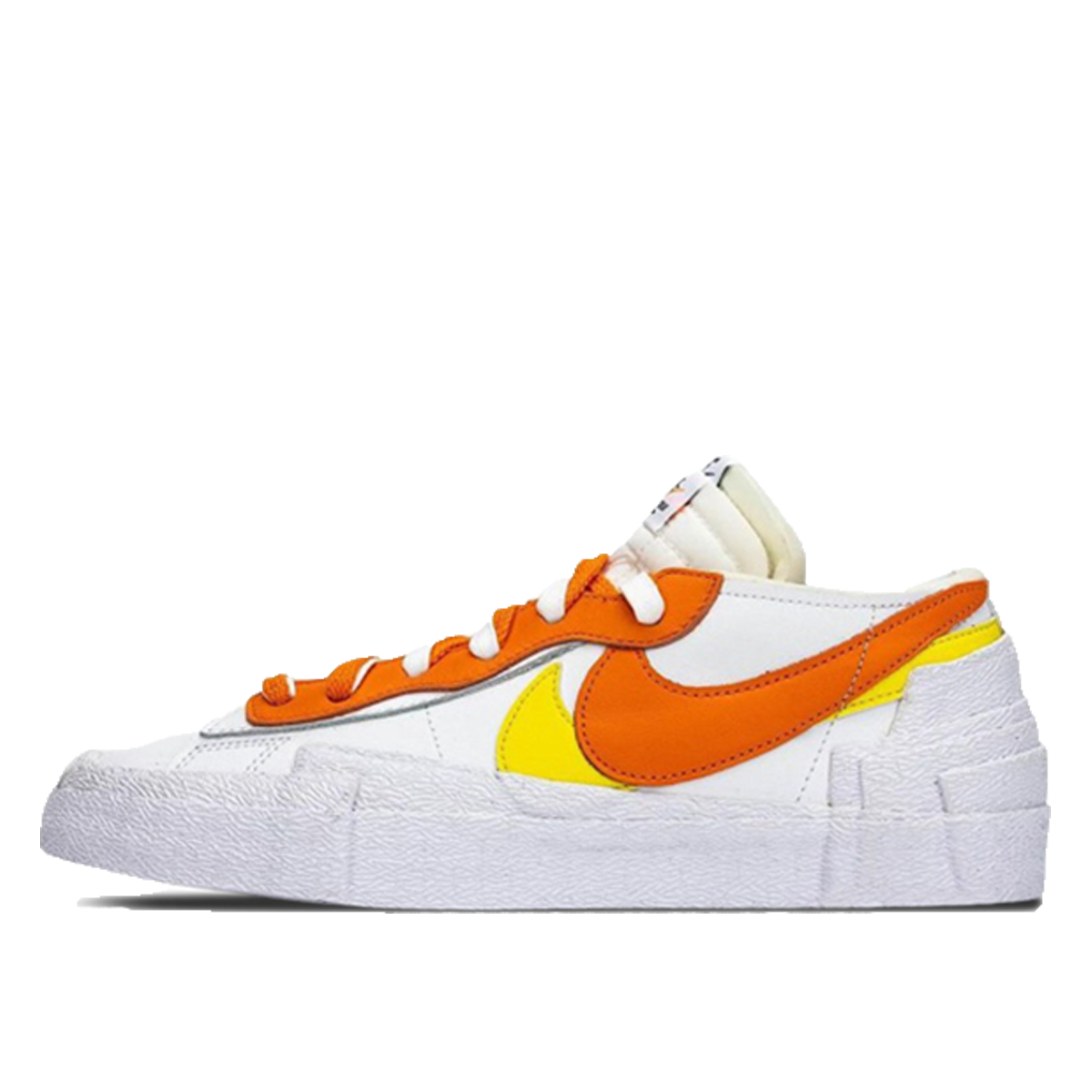 Tenisky a topánky Nike sacai x Blazer Low "Magma Orange" Biela | DD1877-100, 1