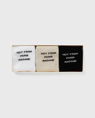 Ponožky Drôle de Monsieur Le Pack de Chaussettes Slogan Rôznofarebný | PERM-SK101-CO024-MC, 0