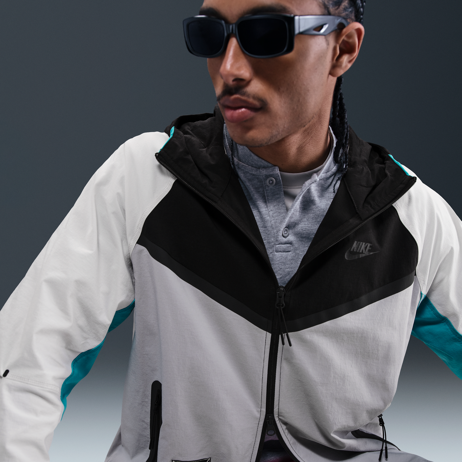 Vetrovka Nike Tech Windrunner Woven Full-Zip Jacket Rôznofarebný | IB8956-010, 1