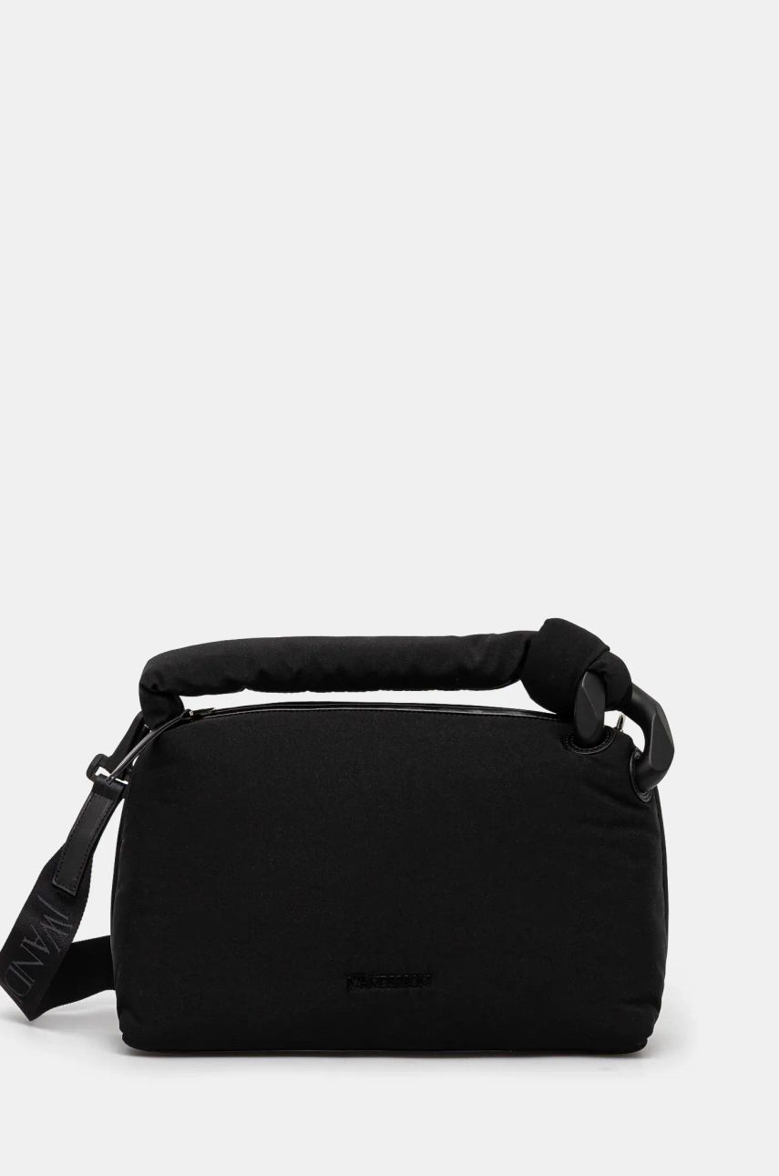 Taška cez rameno JW Anderson JW Anderson The Jwa Puffy Corner Bag Čierna | HB0640.FA0382.999, 0