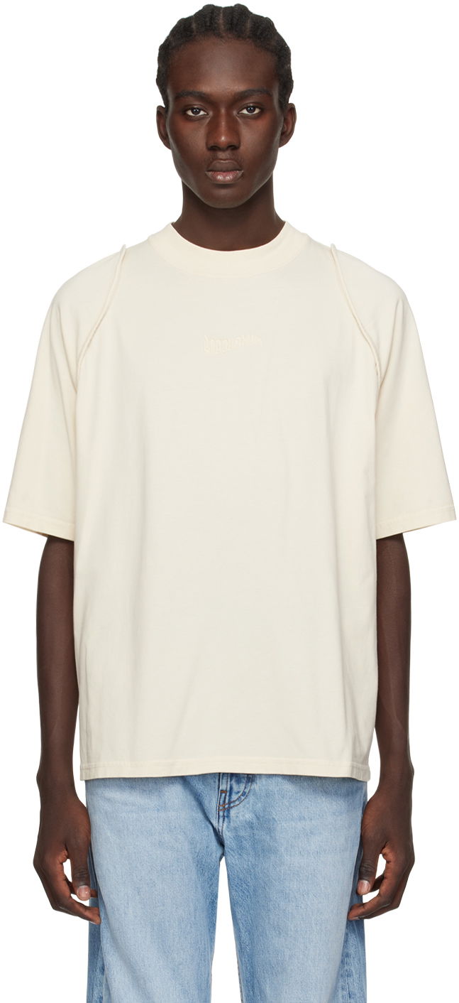 Tričko Jacquemus Les Classiques 'Le T-Shirt Camargue' T-Shirt Béžová | 24E245JS198-2312, 0