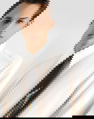 Košeľa Dolce & Gabbana Gold Silk Jacquard Shirt Collection Béžová | G5NP9TFJ1J4W0001, 3