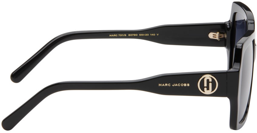 Slnečné okuliare Marc Jacobs Marc Jacobs Square Sunglasses Čierna | Marc 731/S 716736977522, 1