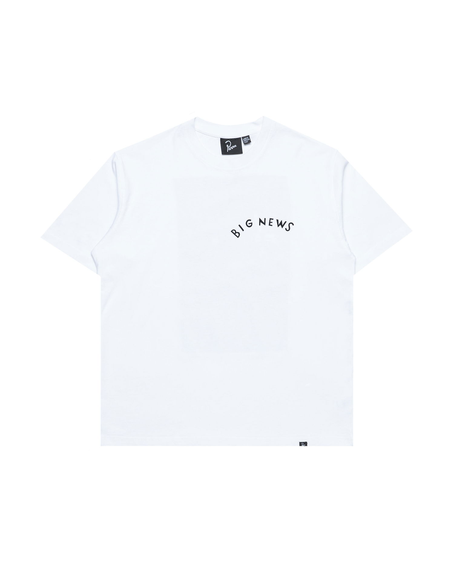 Tričko By Parra Parra Big News T-Shirt Biela | 53200, 0