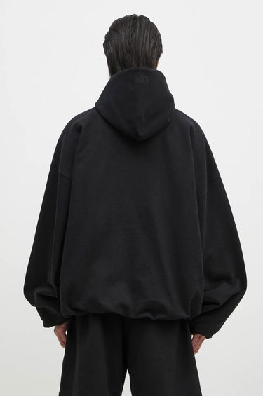 Mikina VETEMENTS 'No Posts' Cropped Boxy Hoodie Čierna | UA66HD660B, 2